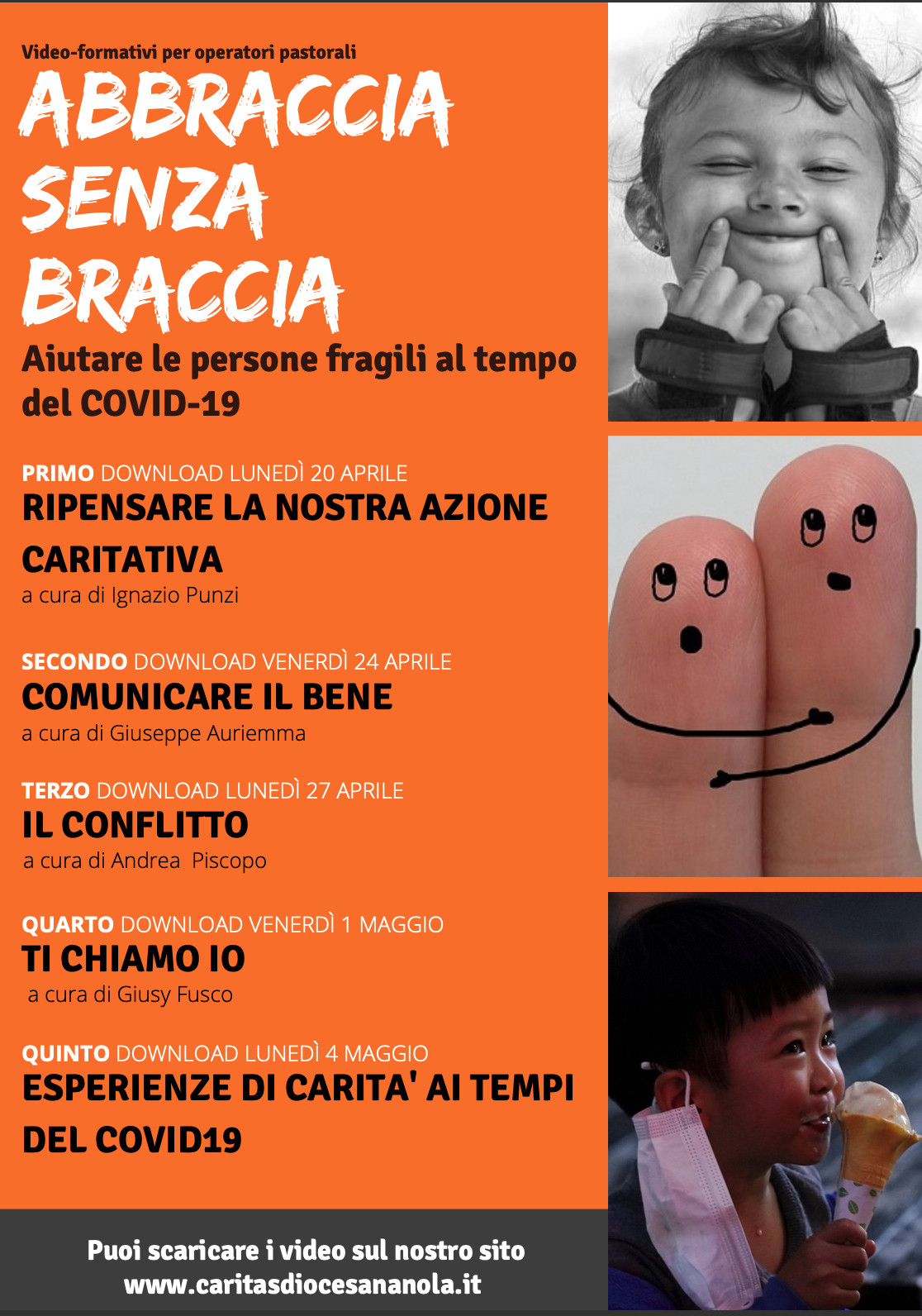 Abbraccia senza braccia